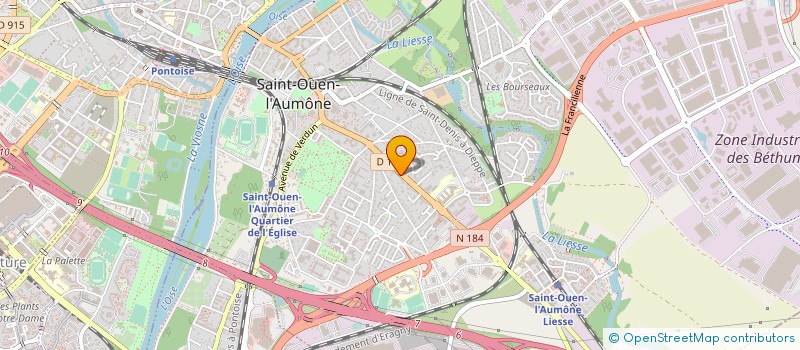 localisation de l'entreprise MONSIEUR MIGUEL DE JESUS à SAINT-OUEN-L'AUMONE