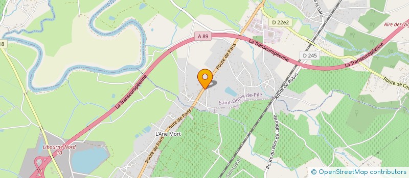 localisation de l'entreprise MONSIEUR MIGUEL DE PINHO FERNANDES  SAINT-DENIS-DE-PILE