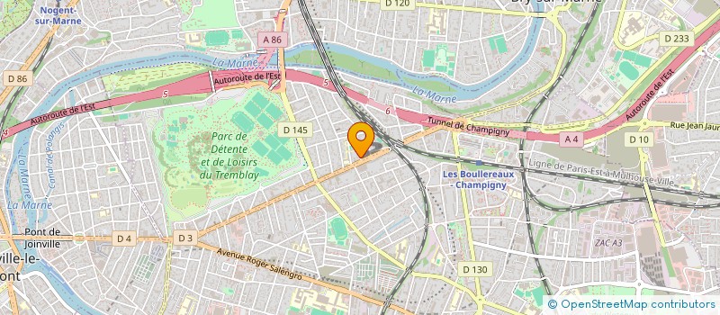 localisation de l'entreprise MONSIEUR MIGUEL DIAZ VASQUEZ à CHAMPIGNY-SUR-MARNE