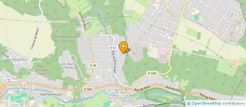 localisation de l'entreprise MONSIEUR MIGUEL DO CARMO CAMPOS PEIREIRA REBELO  SAINT-REMY-LES-CHEVREUSE