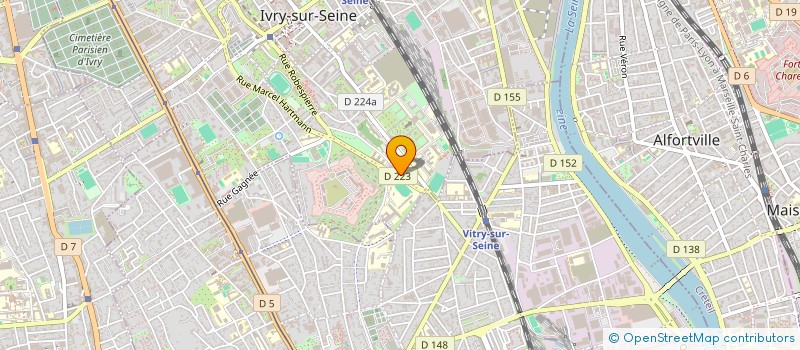 localisation de l'entreprise MONSIEUR MIGUEL DO OUTAO  IVRY-SUR-SEINE