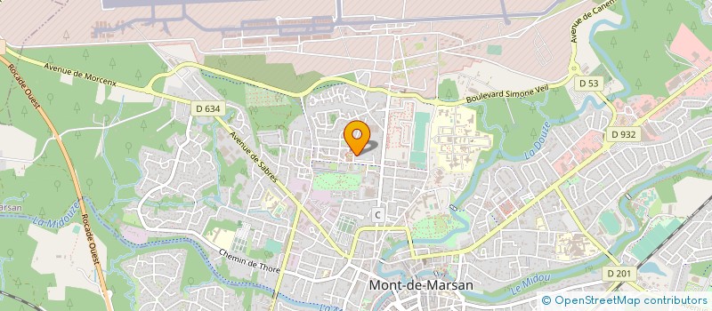 localisation de l'entreprise MONSIEUR MIGUEL DOYA  MONT-DE-MARSAN