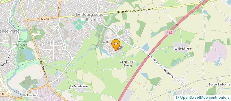 localisation de l'entreprise MONSIEUR MIGUEL DRAPEAU  LA ROCHE-SUR-YON