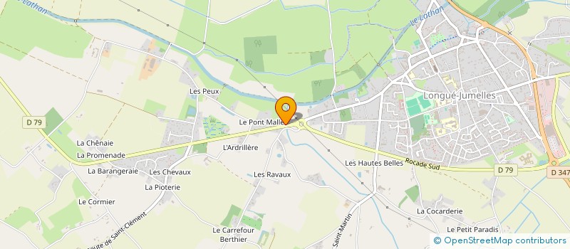 localisation de l'entreprise MONSIEUR MIGUEL DUSTY BOURREAU à LONGUE-JUMELLES