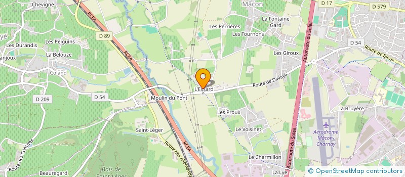 localisation de l'entreprise MONSIEUR MIGUEL FERNANDES à CHARNAY-LES-MACON