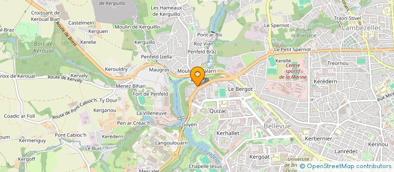 localisation de l'entreprise MONSIEUR MIGUEL FERNANDES à BREST