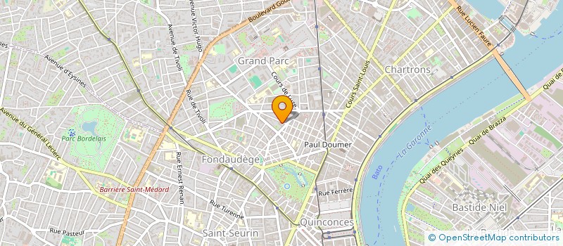 localisation de l'entreprise MONSIEUR MIGUEL FERNANDEZ à BORDEAUX