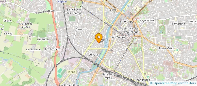 localisation de l'entreprise MONSIEUR MIGUEL FEUGEAS à VANNES