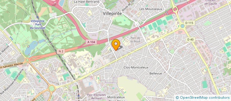 localisation de l'entreprise MONSIEUR MIGUEL FILIPE PINTO TAVARES à VILLEPINTE