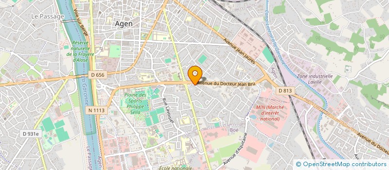 localisation de l'entreprise MONSIEUR MIGUEL FLORES  NEGREPELISSE