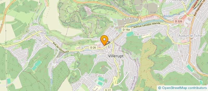 localisation de l'entreprise MONSIEUR MIGUEL FREITAS PACHECO à VILLERUPT
