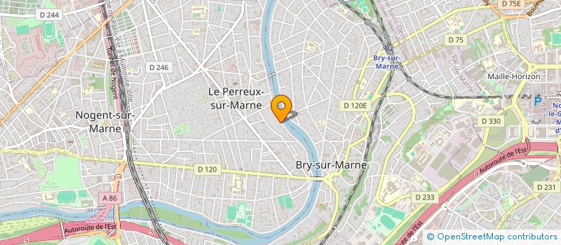 localisation de l'entreprise MONSIEUR MIGUEL GAMEIRO  LE PERREUX-SUR-MARNE