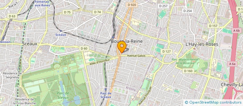 localisation de l'entreprise MONSIEUR MIGUEL GARCIA à BOURG-LA-REINE