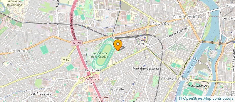 localisation de l'entreprise MONSIEUR MIGUEL GARCIA RUBIO  TOULOUSE