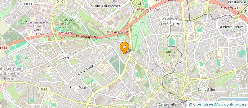 localisation de l'entreprise MONSIEUR MIGUEL GAUTRAIS à CAEN