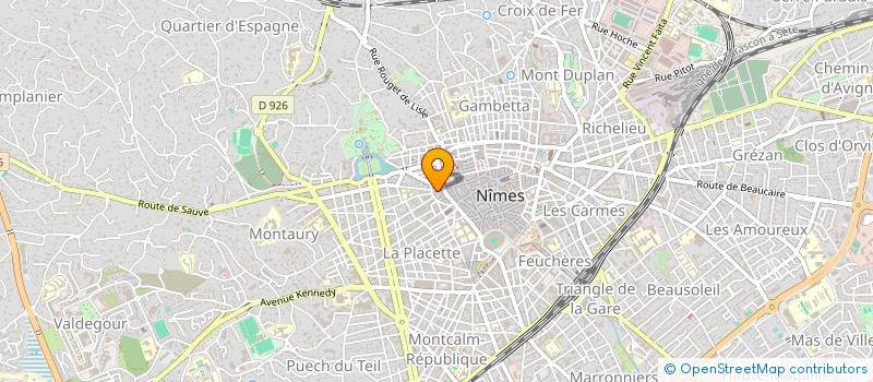 localisation de l'entreprise MONSIEUR MIGUEL GIL PEREIRA à NIMES
