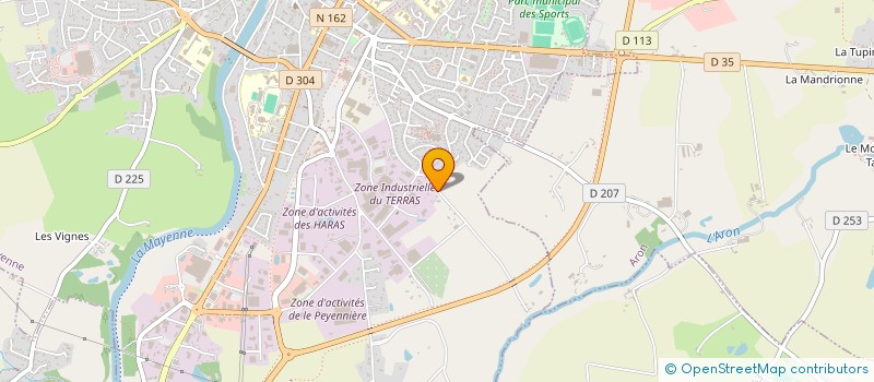 localisation de l'entreprise MONSIEUR MIGUEL GIRARD à MAYENNE