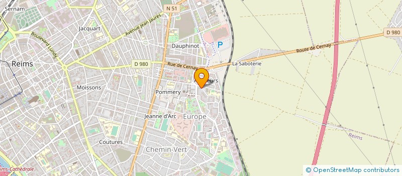 localisation de l'entreprise MONSIEUR MIGUEL GOMES TAVARES  REIMS