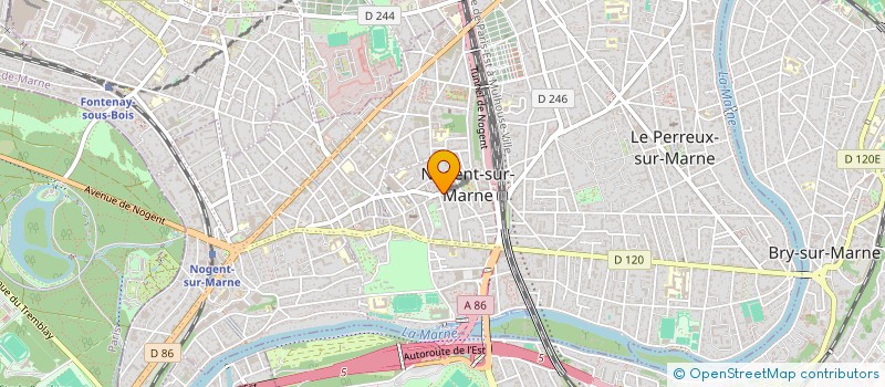 localisation de l'entreprise MONSIEUR MIGUEL GONCALVES  NOGENT-SUR-MARNE