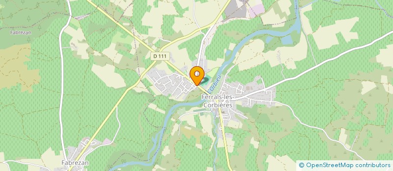 localisation de l'entreprise MONSIEUR MIGUEL GONCALVES  FERRALS-LES-CORBIERES