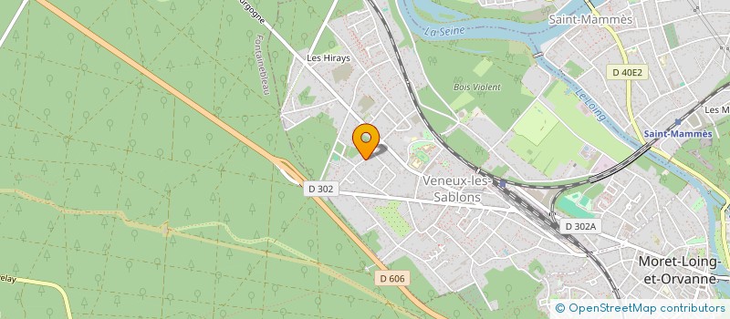 localisation de l'entreprise MONSIEUR MIGUEL GONCALVES  MORET-LOING-ET-ORVANNE