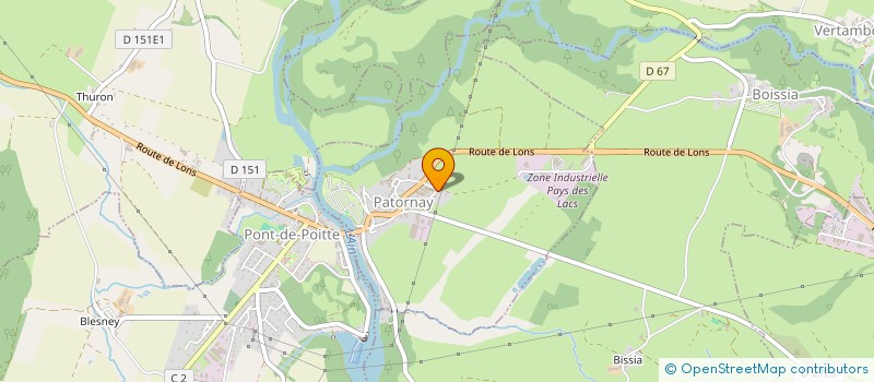 localisation de l'entreprise MONSIEUR MIGUEL GONCALVES DA SILVA  PATORNAY