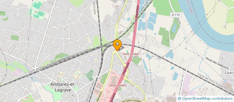 localisation de l'entreprise MONSIEUR MIGUEL GONCALVES DE CARVALHO à AMBARES-ET-LAGRAVE