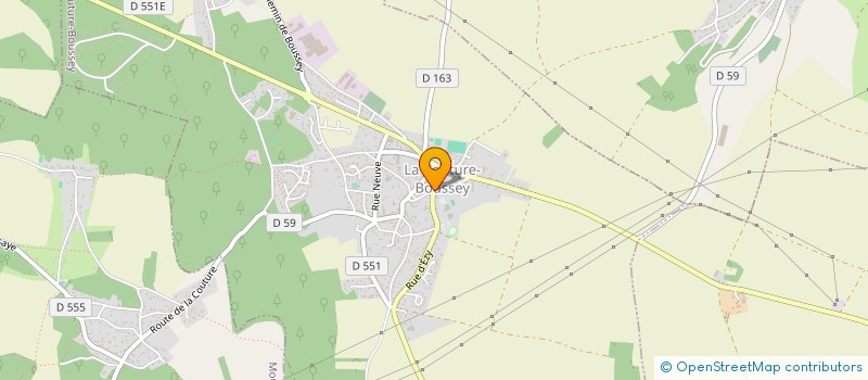 localisation de l'entreprise MONSIEUR MIGUEL GONZALEZ  LA COUTURE-BOUSSEY