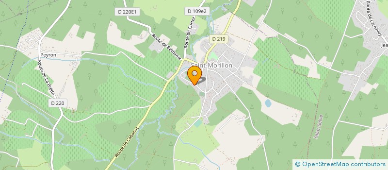 localisation de l'entreprise MONSIEUR MIGUEL GUICHARD à SAINT-MORILLON