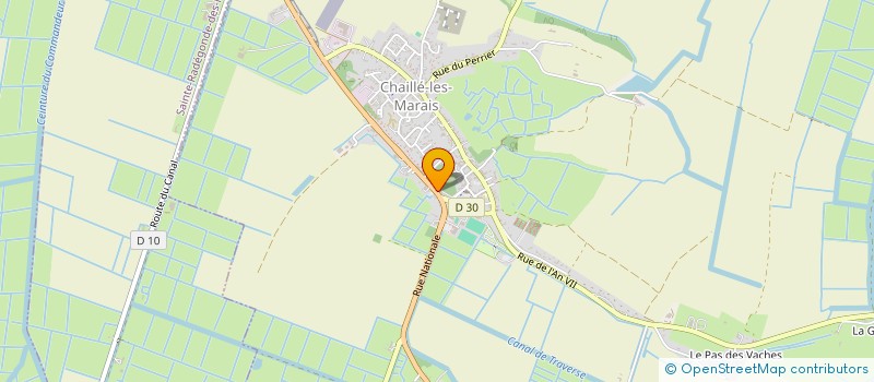 localisation de l'entreprise MONSIEUR MIGUEL GUILBAUD  CHAILLE-LES-MARAIS