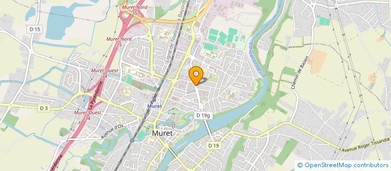 localisation de l'entreprise MONSIEUR MIGUEL HUMBERTO  MURET