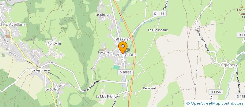 localisation de l'entreprise MONSIEUR MIGUEL IVARS  PIERRE-CHATEL