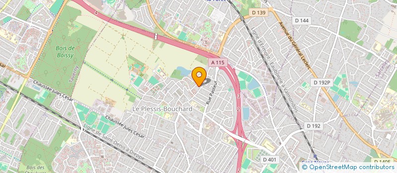 localisation de l'entreprise MONSIEUR MIGUEL JANEIRO à LE PLESSIS-BOUCHARD