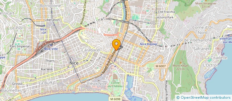 localisation de l'entreprise MONSIEUR MIGUEL JAUNATRE  NICE