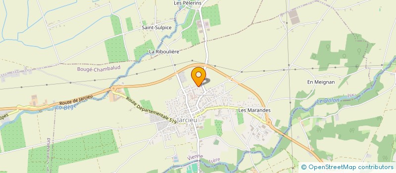 localisation de l'entreprise MONSIEUR MIGUEL JOAO PINHO DUARTE  MOISSIEU-SUR-DOLON