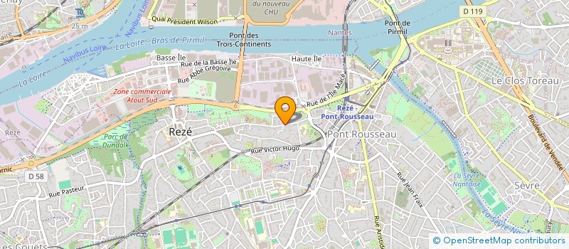 localisation de l'entreprise MONSIEUR MIGUEL LABROUSSE à REZE
