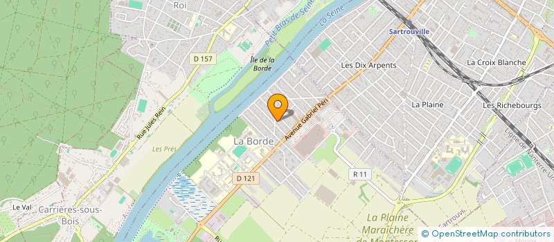 localisation de l'entreprise MONSIEUR MIGUEL LE GUEDARD  MONTESSON