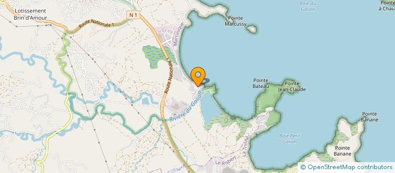 localisation de l'entreprise MONSIEUR MIGUEL LEGROS  TRINITE