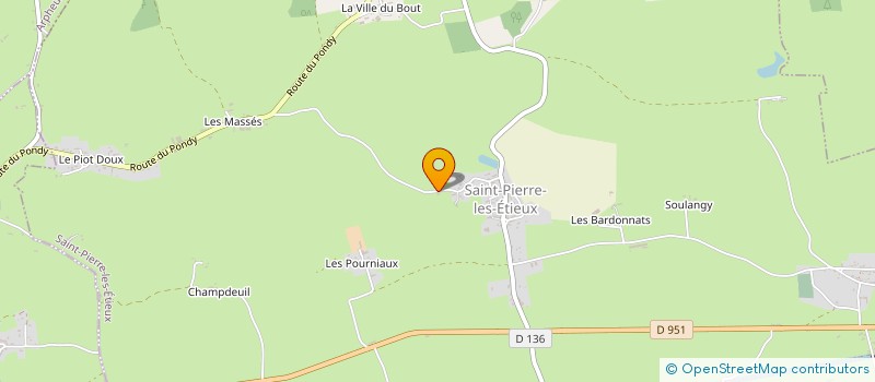 localisation de l'entreprise MONSIEUR MIGUEL LEMANN  SAINT-PIERRE-LES-ETIEUX