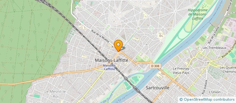 localisation de l'entreprise MONSIEUR MIGUEL LOPES à MAISONS-LAFFITTE