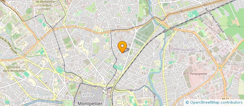 localisation de l'entreprise MONSIEUR MIGUEL MACHALSKI à MONTPELLIER