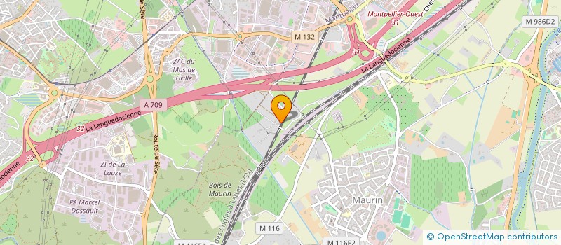 localisation de l'entreprise MONSIEUR MIGUEL MACUA à LATTES