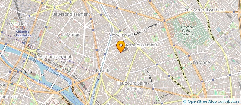 localisation de l'entreprise MONSIEUR MIGUEL MAKAROFF  PARIS