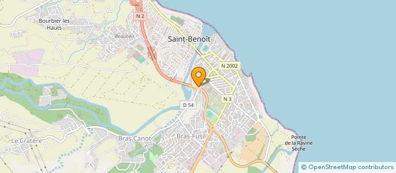 localisation de l'entreprise MONSIEUR MIGUEL MALLARD  SAINT-BENOIT