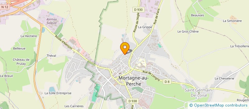 localisation de l'entreprise MONSIEUR MIGUEL MARIANI à MORTAGNE-AU-PERCHE
