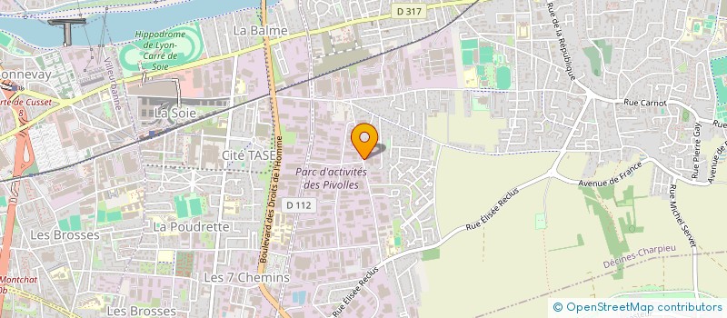 localisation de l'entreprise MONSIEUR MIGUEL MARIN à DECINES-CHARPIEU