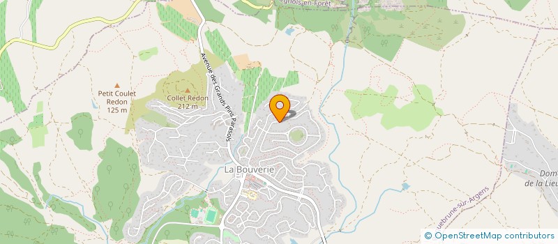 localisation de l'entreprise MONSIEUR MIGUEL MARTINEZ-ESCUDER  ROQUEBRUNE-SUR-ARGENS