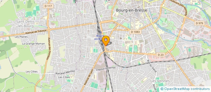 localisation de l'entreprise MONSIEUR MIGUEL MARTINS  BOURG-EN-BRESSE