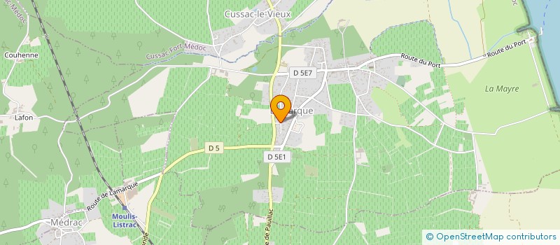 localisation de l'entreprise MONSIEUR MIGUEL MELERO MORENO  LAMARQUE