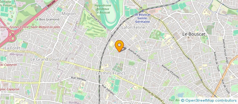 localisation de l'entreprise MONSIEUR MIGUEL MERCIER à BORDEAUX